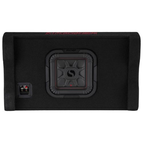 Image for Kicker 49L7TDF82 Sealed Downward-Firing Enclosure with L7T 8 inch Shallow-Mount Square Subwoofer (OPEN BOX)