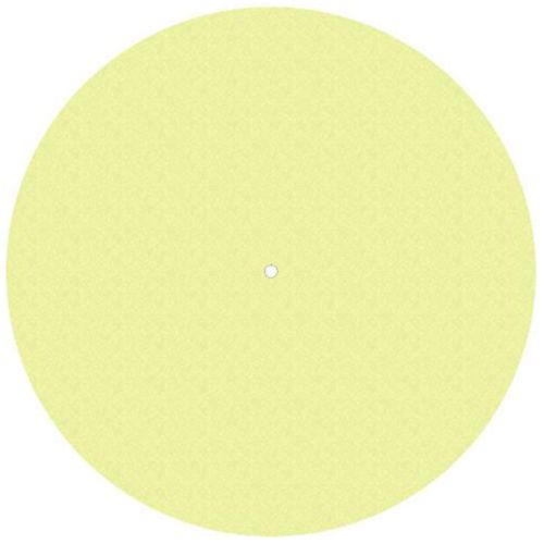 Image for Pro-Ject PJ50437944 High Quality Felt Mat 300mm - Yellow