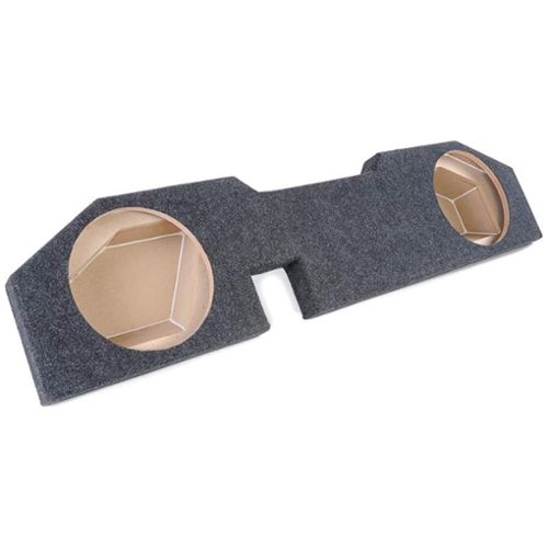 Atrend A202-10CP Dual 10 inch Carpeted Subwoofer Enclosure for Dodge Ram Quad Cab 2002-2014