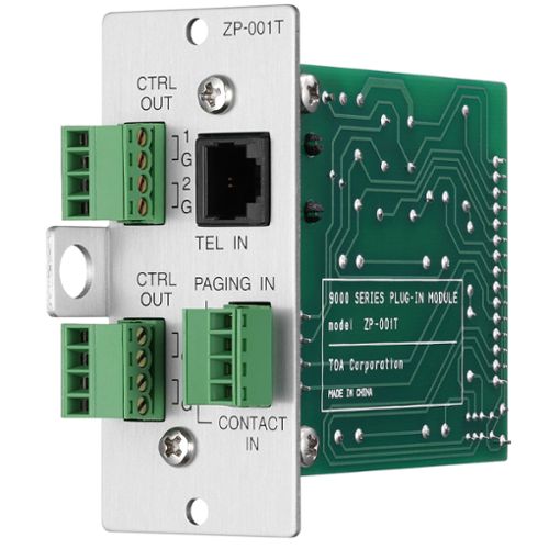 TOA ZP-001T Zone Paging Module For M9000 Series Pre-Amp - Open Box