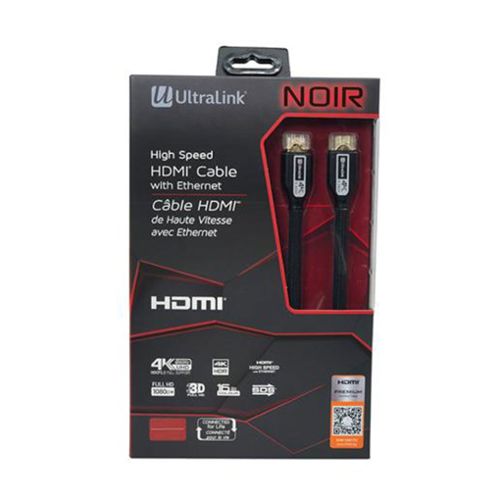 Image for UltraLink ULN6MP Noir High Speed 6m HDMI Cable