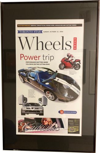 Lot # 23.3 Toronto Star Wheels Sunday October 22 2006 “Power Trip”
