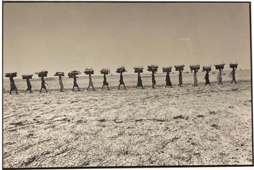 Lot # 25.1 1991 Sudan – Photographer Andrew Stawicki Bearing water from afar women carrying water from Nile River to theirs homes for some the trip would take between one and three hours -