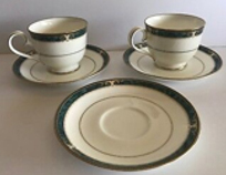 Image for Lot # 33.4e -Noritake Bone China Saucers (6)