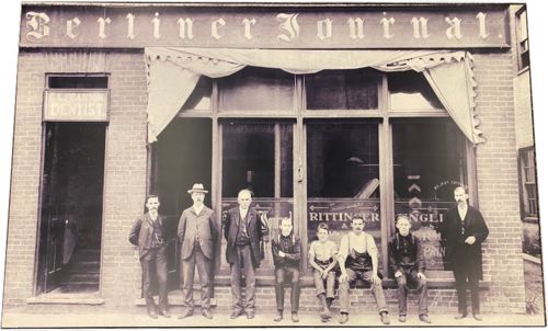 Image for Lot#27.0 Berliner Journal Founded in 1858 Berlin Ontario (now Kitchener)
