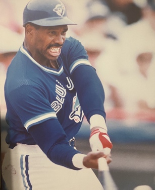 Image for Lot #8.0 Dave Winfield Toronto Blue Jays Connects with ball at Spring Training 1992 Includes plaque